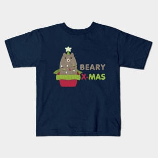 beary christmas Kids T-Shirt